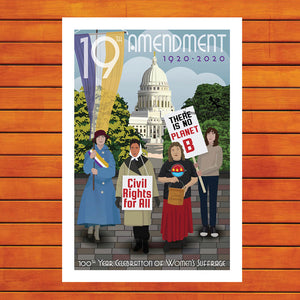 19th Amendment Anniversary Print