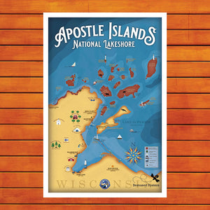 Apostle Islands Map