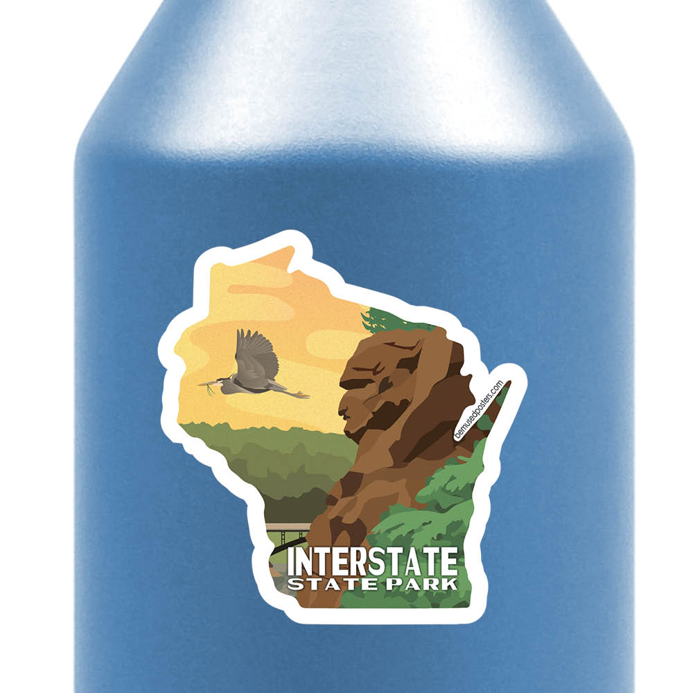 Interstate State Park - Old Man of the Dalles Sticker