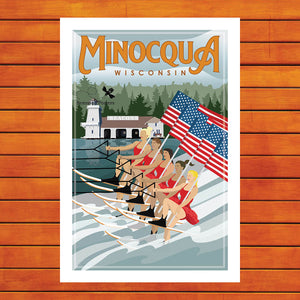 Minocqua Girls Water Skiers