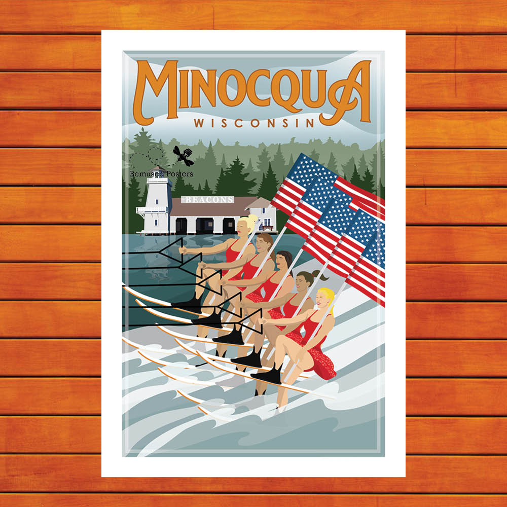 Minocqua Girls Water Skiers