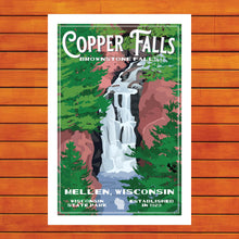 Load image into Gallery viewer, Copper Falls State Park - Brownstone Falls
