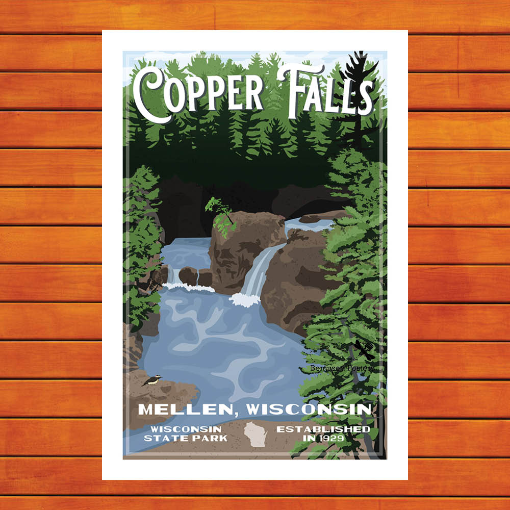 Copper Falls State Park - Copper Falls